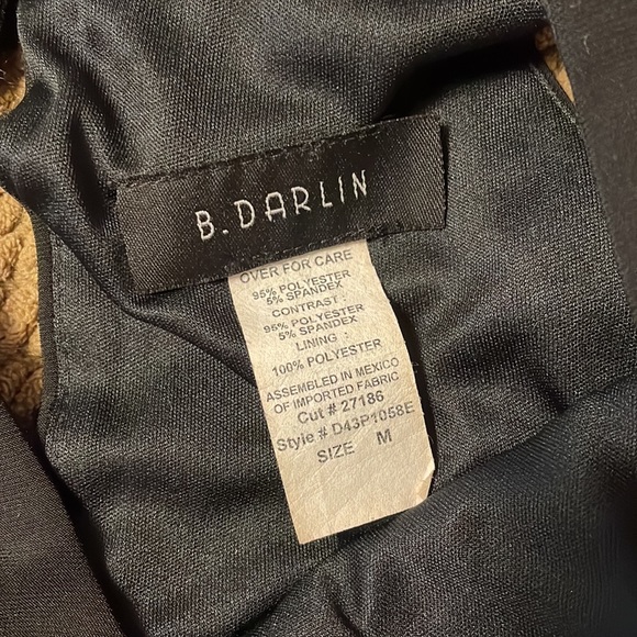 Little Black Dress! Perfect for a Semi-Formal or Date Night. Size M, B. DARLIN. - Picture 6 of 7